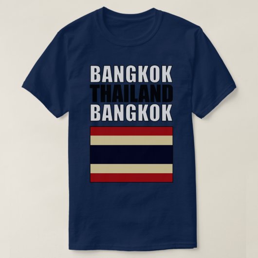 T-shirt Drapeau de Thaïlande (Design devant)