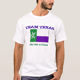 T-shirt Drapeau de TNT TX, ÉQUIPE LE TEXAS, 13,1 pour un