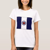 T-shirt Drapeau de Toledo Ohio (Devant)