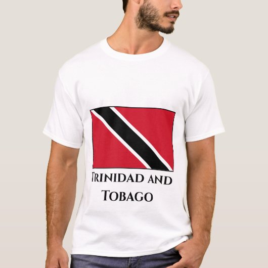T-shirt Drapeau de Trinité-et-Tobago (Devant)