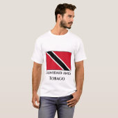 T-shirt Drapeau de Trinité-et-Tobago (Devant entier)