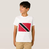 T-shirt Drapeau de Trinité-et-Tobago (Devant entier)