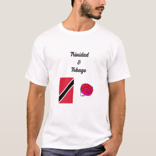 T-shirt Drapeau de Trinité-et-Tobago & Pan