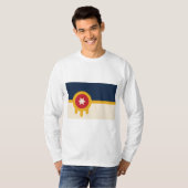 T-shirt Drapeau de Tulsa (Oklahoma) (Devant entier)