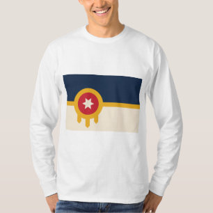 T-shirt Drapeau de Tulsa (Oklahoma)