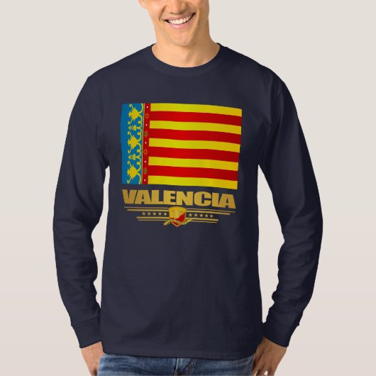 T-shirt Drapeau de Valence (Devant)