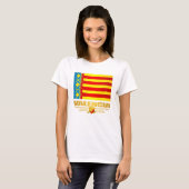 T-shirt Drapeau de Valence (Devant entier)