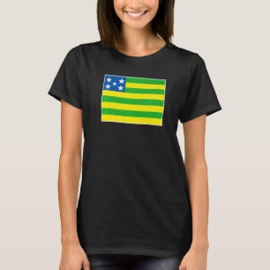 T-shirt Drapeau de Valparaíso de Goiás Fierté nationale S