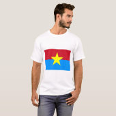 T-shirt Drapeau de Viet Cong (Devant entier)