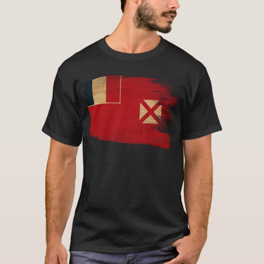 T-shirt Drapeau de Wallis-et-Futuna (Devant)