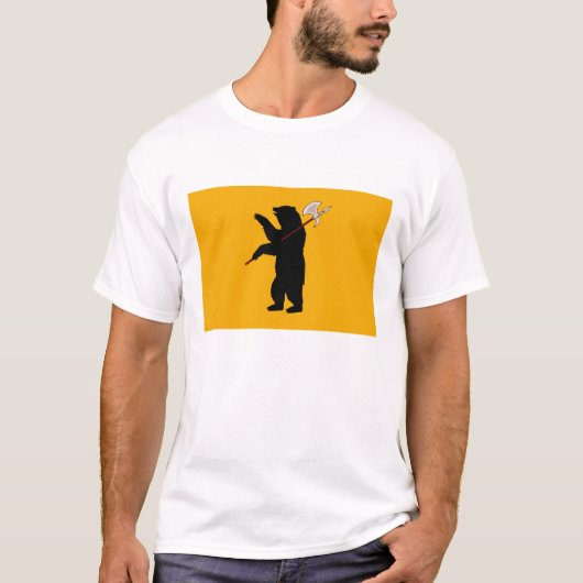 T-shirt Drapeau de Yaroslavl Oblast (Devant)