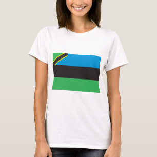 T-shirt Drapeau de Zanzibar