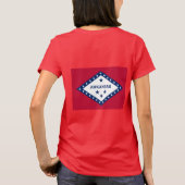 T-shirt Drapeau de Zip Jogger en polaire féminin de l'Arka (Dos)