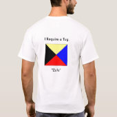T-shirt Drapeau de zoulou (Dos)