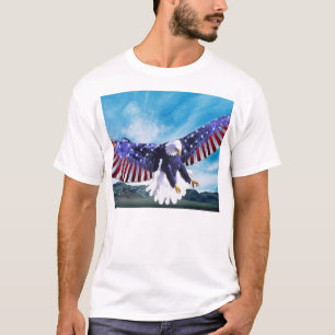 T-shirt Drapeau d'Eagle