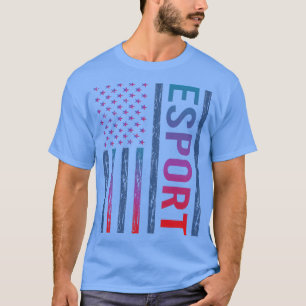 T-shirt Drapeau dégradé Esport Esports