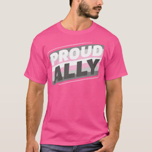 T-shirt Drapeau DemiGirl Demisexual Fier Ally LGBT Demigir