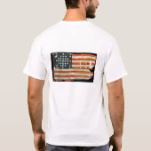 T-shirt Drapeau des 34 États-Unis d'étoile (Dos)