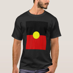 T-shirt Drapeau des Aborigènes Australiens Souvenir Patrim