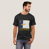 T-shirt Drapeau des Açores Macaronesia Fierté azoréenne (Devant entier)