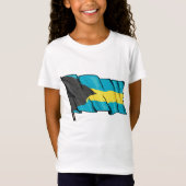 T-Shirt Drapeau Des Bahamas (Devant)