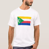 T-shirt Drapeau des Comores (Devant)
