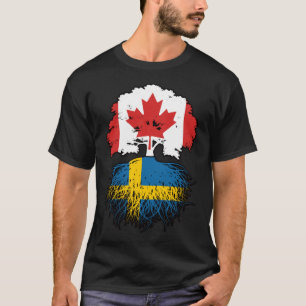 T-shirt Drapeau des Eaux-de-vie de Swedish