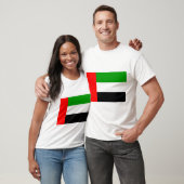 T-shirt Drapeau des Émirats arabes unis (Unisexe)