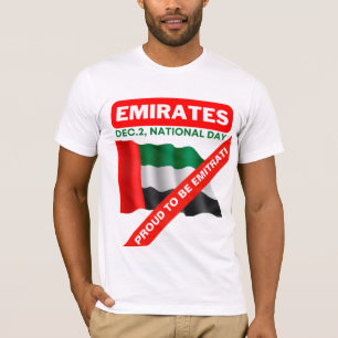 T-shirt Drapeau des Émirats arabes unis patriotique