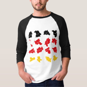 T-shirt Drapeau des États allemands