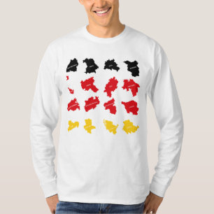 T-shirt Drapeau des États allemands