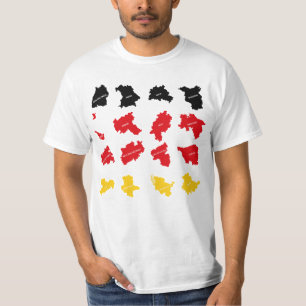 T-shirt Drapeau des États allemands