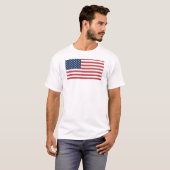 T-shirt Drapeau des États-Unis (Devant entier)