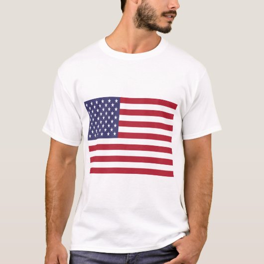 T-shirt Drapeau des États-Unis (Devant)
