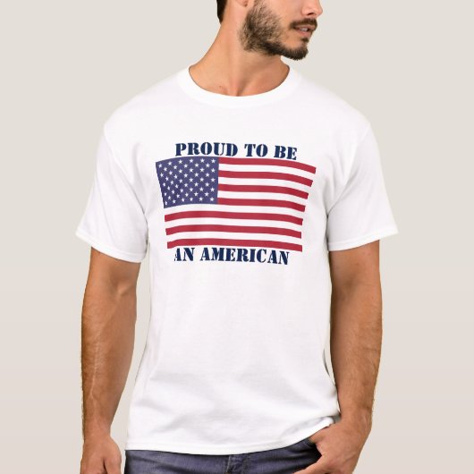 T-shirt Drapeau des États-Unis (Devant)