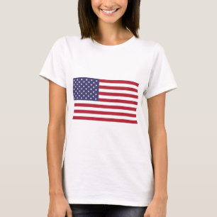 T-shirt Drapeau des États-Unis d'Amérique