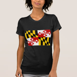 T-shirt Drapeau des Etats-Unis le Maryland
