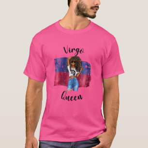 T-shirt Drapeau des femmes afro-haïtiennes de la Virgo Rei
