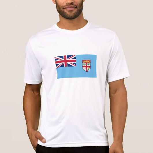 T-shirt Drapeau des Fidji (Devant)