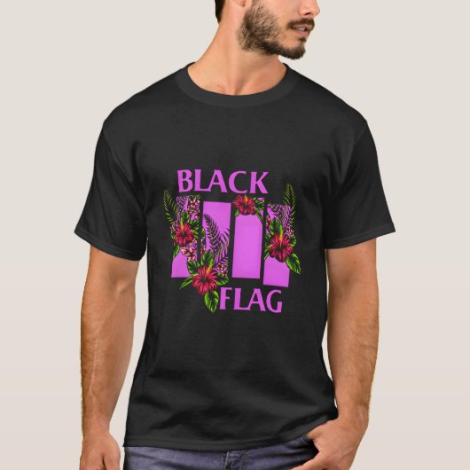 T-shirt Drapeau des fleurs d'été (Devant)