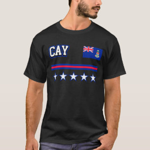 T-shirt Drapeau des Îles Caïman