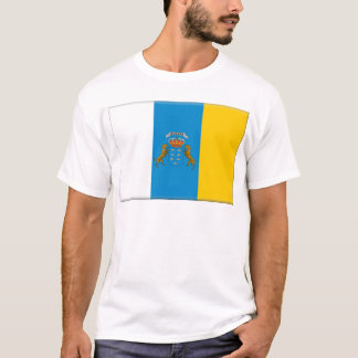 T-shirt Drapeau des Îles Canaries (Espagne)