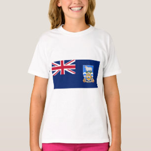 T-shirt Drapeau des îles Falkland (Territoire britannique)