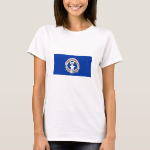 T-shirt Drapeau des Îles Mariannes du Nord