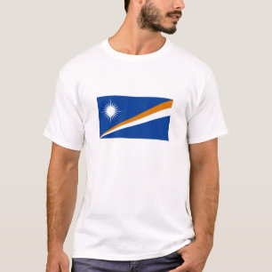 T-shirt Drapeau des Îles Marshall
