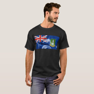 T-shirt Drapeau des îles Vierges britanniques