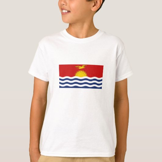 T-shirt Drapeau des Kiribati (Devant)