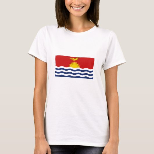 T-shirt Drapeau des Kiribati (Devant)