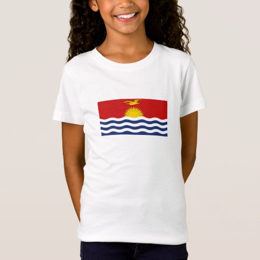 T-Shirt Drapeau des Kiribati (Devant)