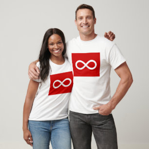 T-shirt Drapeau des Métis